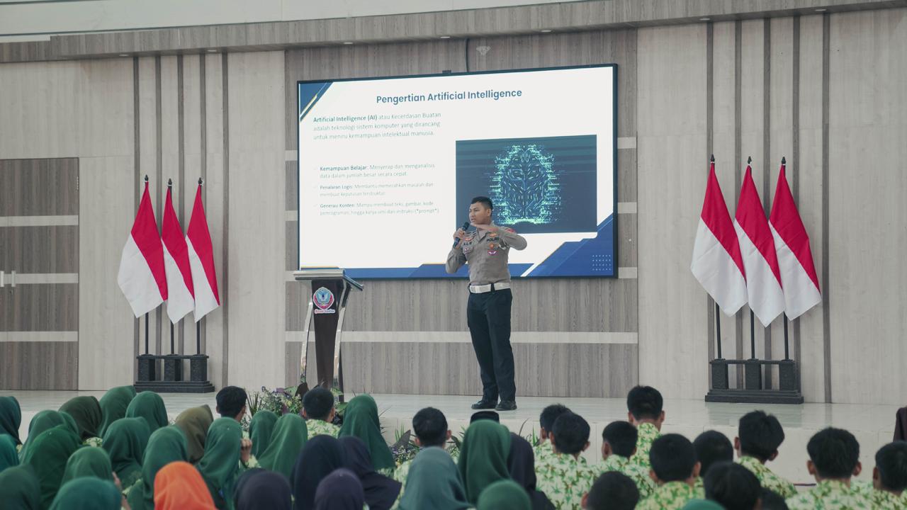 Polres Jombang Edukasi Pelajar tentang Artificial Intelligence, Dorong Penggunaan AI Secara Bijak