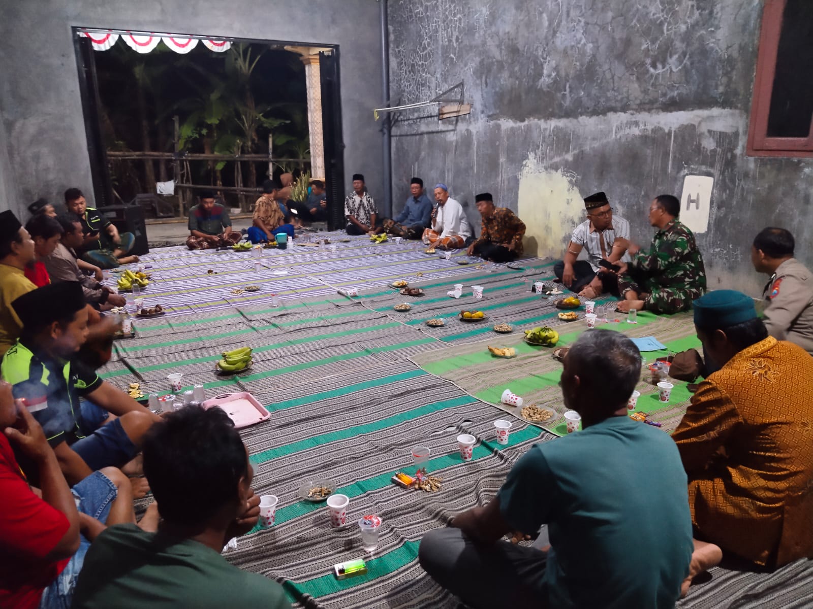 Sinergi TNI Polri, Koordinasi Kamtibmas bersama Warga Binaan