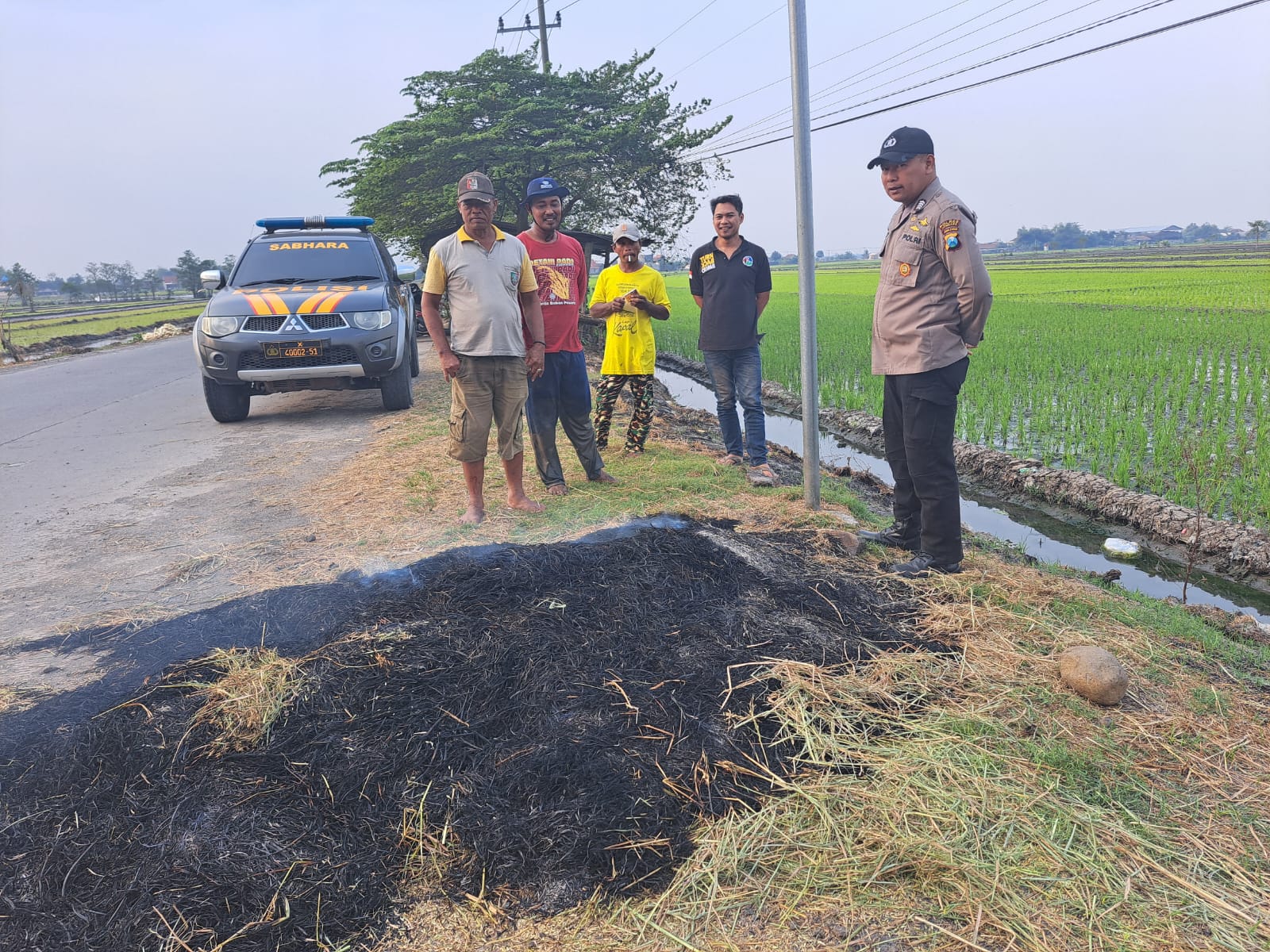 Tingkatkan Kewaspadaan, Polsek Kesamben Himbau Masyarakat Cegah Karhutla