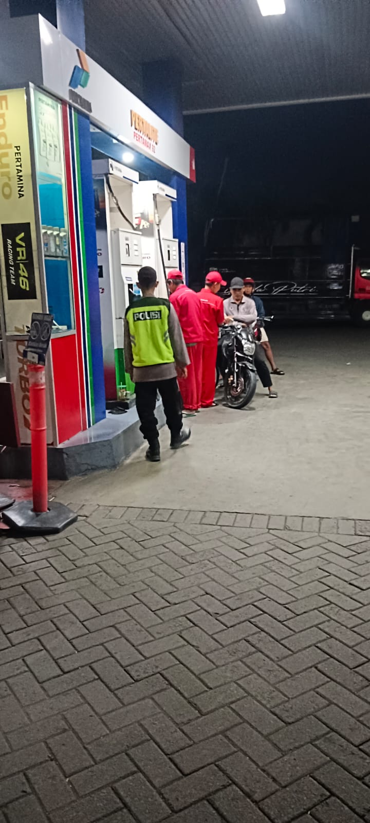 Polsek Kudu Patroli Sepertiga Malam di Wilayah yang Rawan Gangguan Kamtibmas