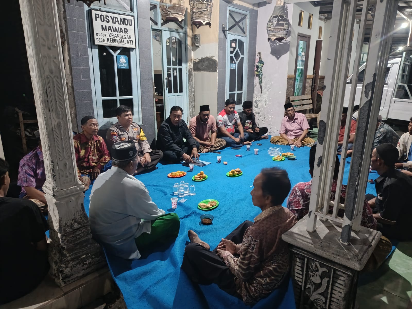 Rakor PHBN Dusun Krandegan Bersama Polsek Kesamben : Pawai Budaya HUT RI Ke-81 Segera Digelar