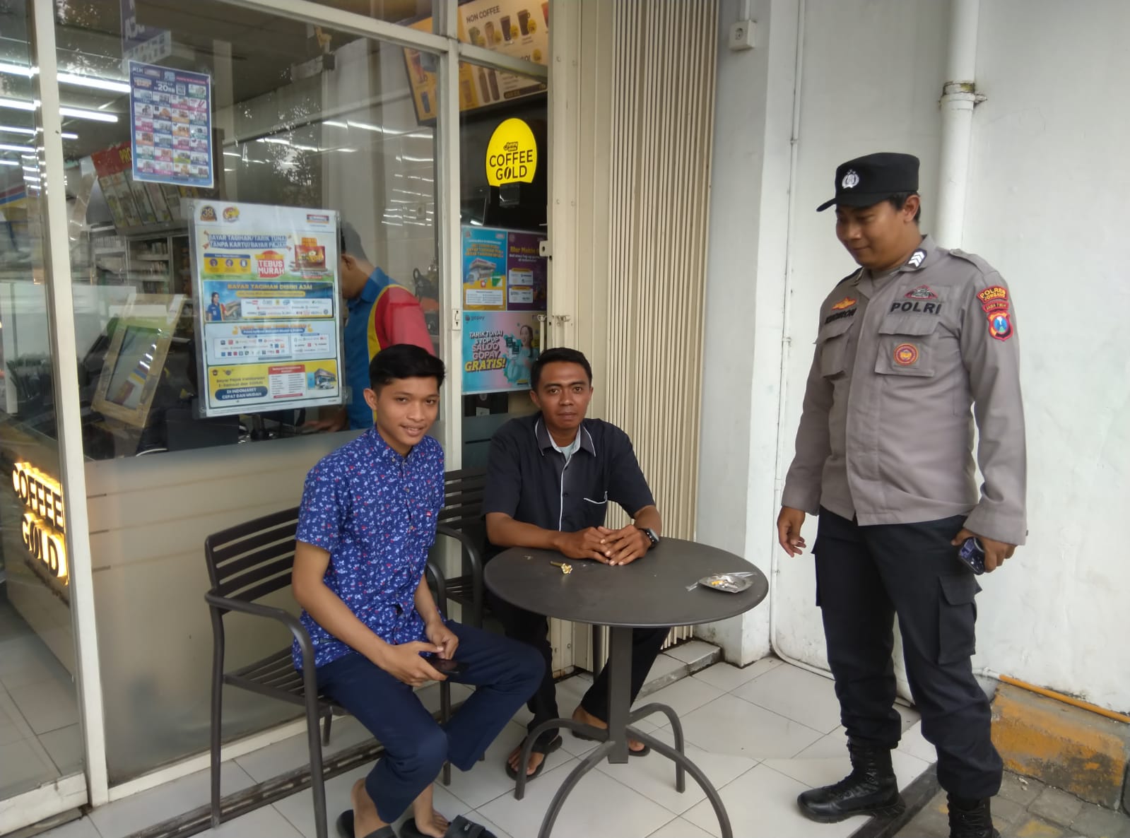 Polsek Ngoro Dialogi Dengan Warga Himbau Waspada Curanmor