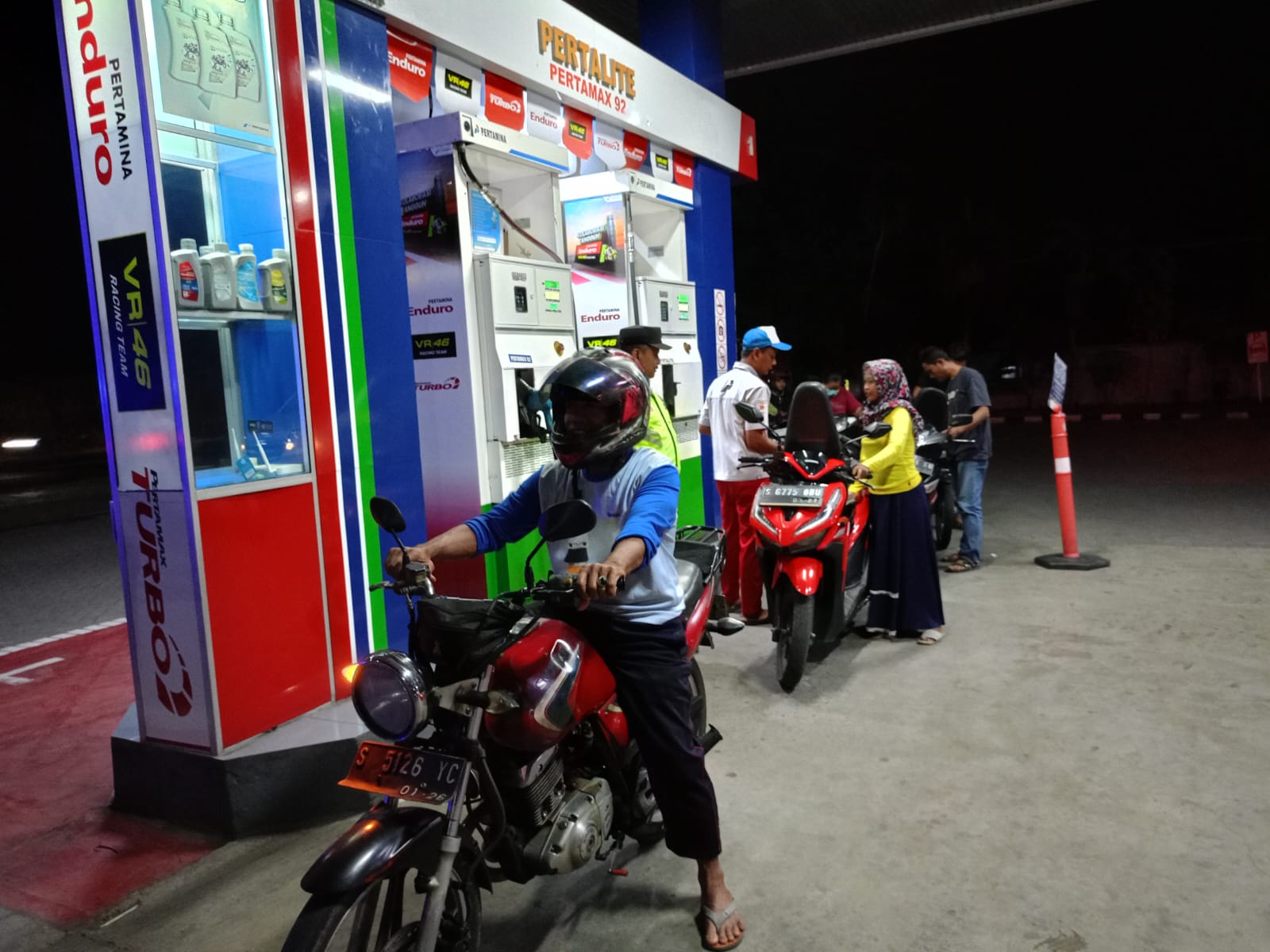 Polsek Kudu Mengintensifkan Patroli Samapta di Sejumlah Objek Vital