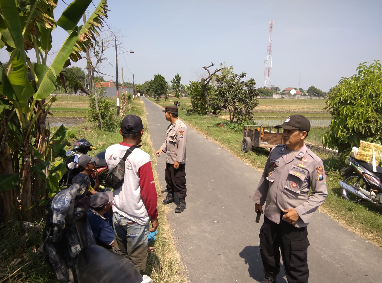 Polsek Ngoro Himbau Warga Untuk Waspada Curanmor