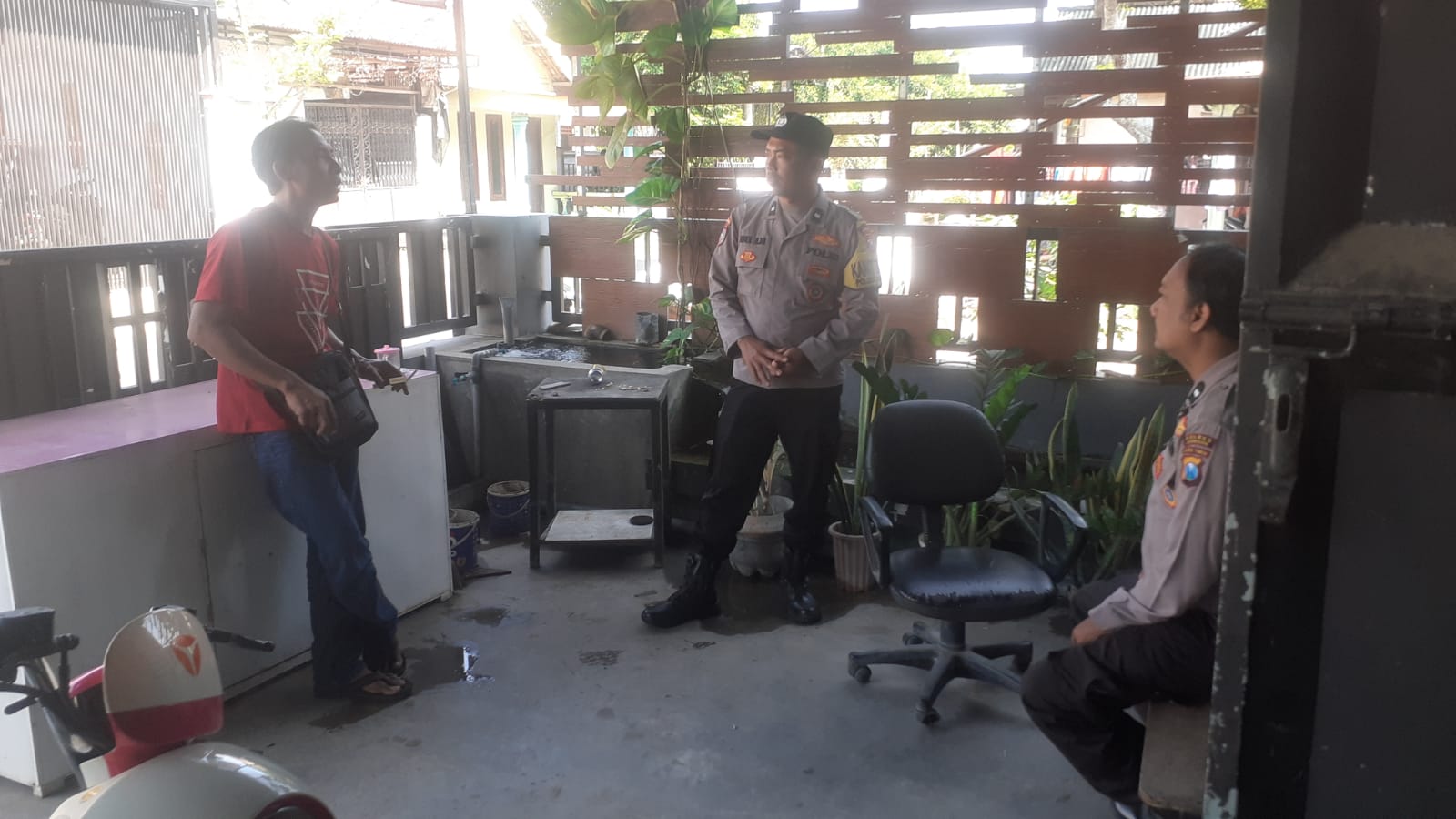 Unit SPKT Polsek Jogoroto Patroli Harkhamtibmas Dalam Rangka Pemeliharaan Keamanan Dan Ketertiban Masyarakat Di Wilayah Kecamatan Jogoroto