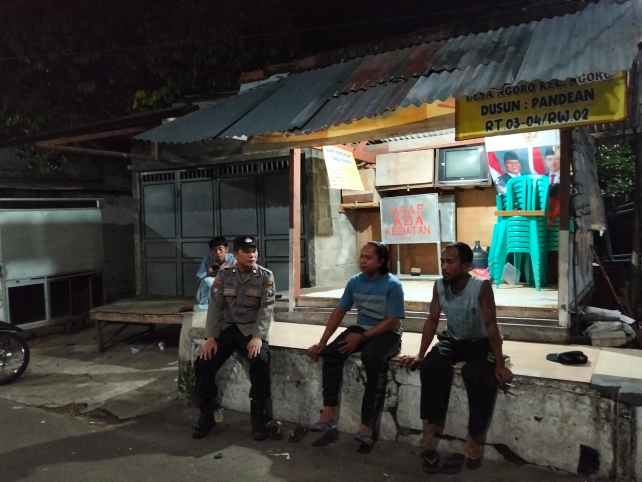 Sambang Desa Ngoro Motivasi Warga Giat Pos Kamling
