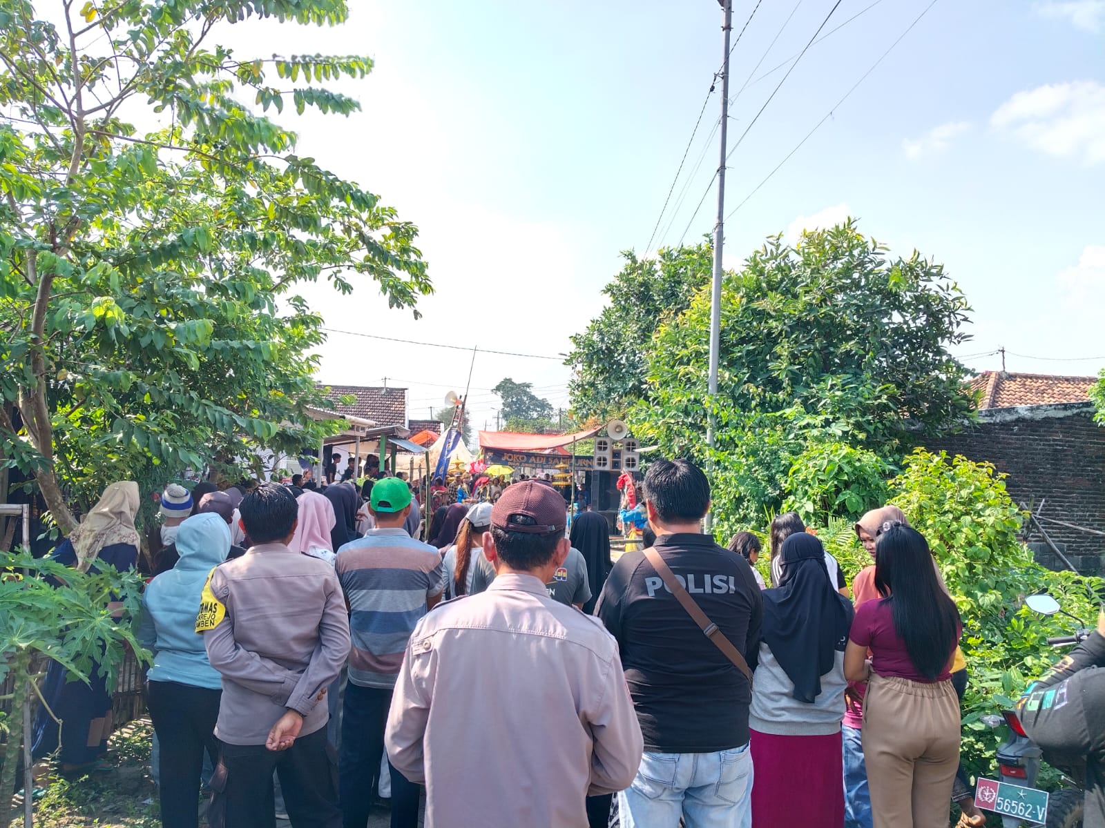 Pengamanan Kuda Lumping, Polsek Kesamben Cegah Gangguan Kamtibmas