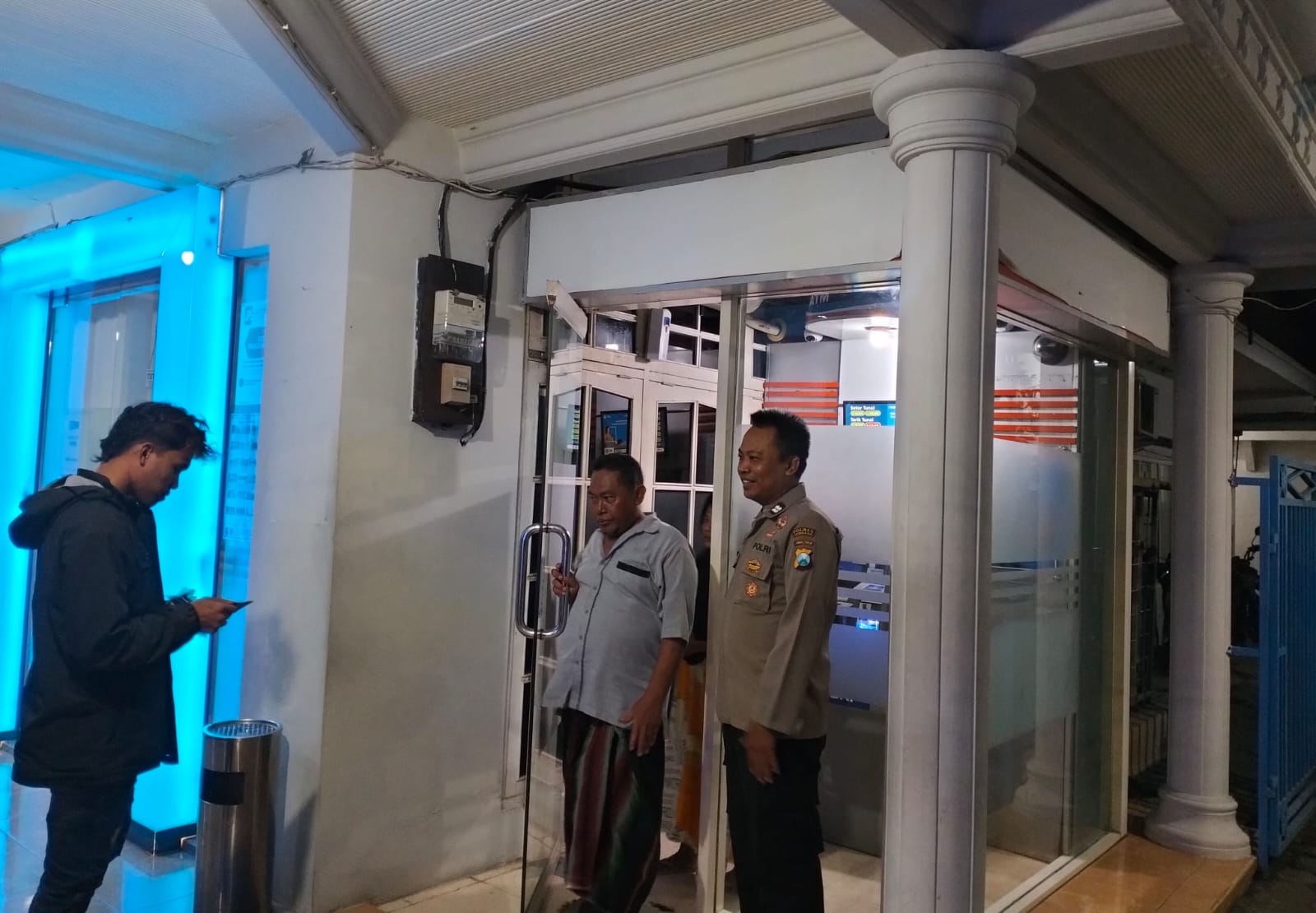 Polsek Kudu Lakukan Patroli Pengecekan Terhadap Mesin ATM