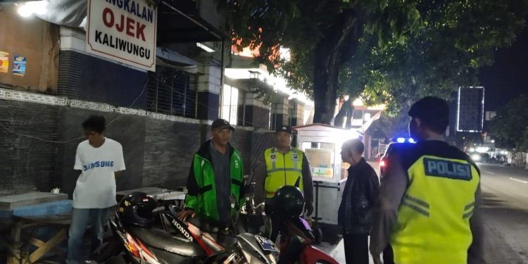 Sapa abang gojek Pangkalan KaSPK sampaikan Kamtibmas