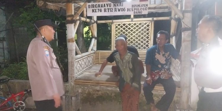 Polsek Tembelang Tingkatkan Patroli Malam Di Lokasi Rawan Gangguan Kamtibmas