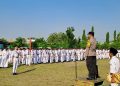 Kanit Binmas Polsek Diwek Menjadi Inspektur Upacara di MTsN 1 Jombang, Sampaikan Pesan Kamtibmas kepada Pelajar
