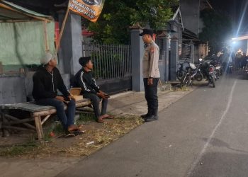 Polsek Bareng melaksanakan Patroli Harkamtibmas Guna Cipta Kondisi Aman