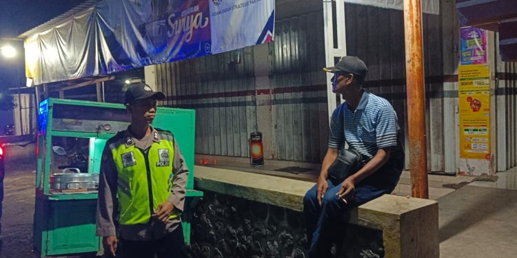 Polsek Kudu Senantiasa Beri Himbauan Kamtibmas Kepada Warga