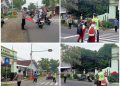 Polsek Diwek Laksanakan Giat Kring Pagi, Wujud Kepedulian terhadap Keselamatan Pelajar