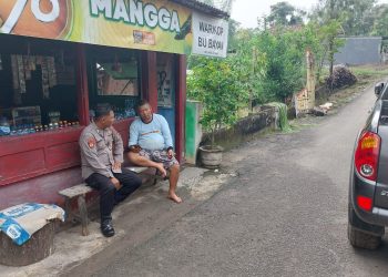 Waspada peredaran Miras Polsek Ngusikan sambagi Warkop